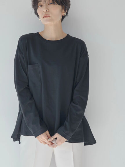 Adsila Back Flared Cut Pullover