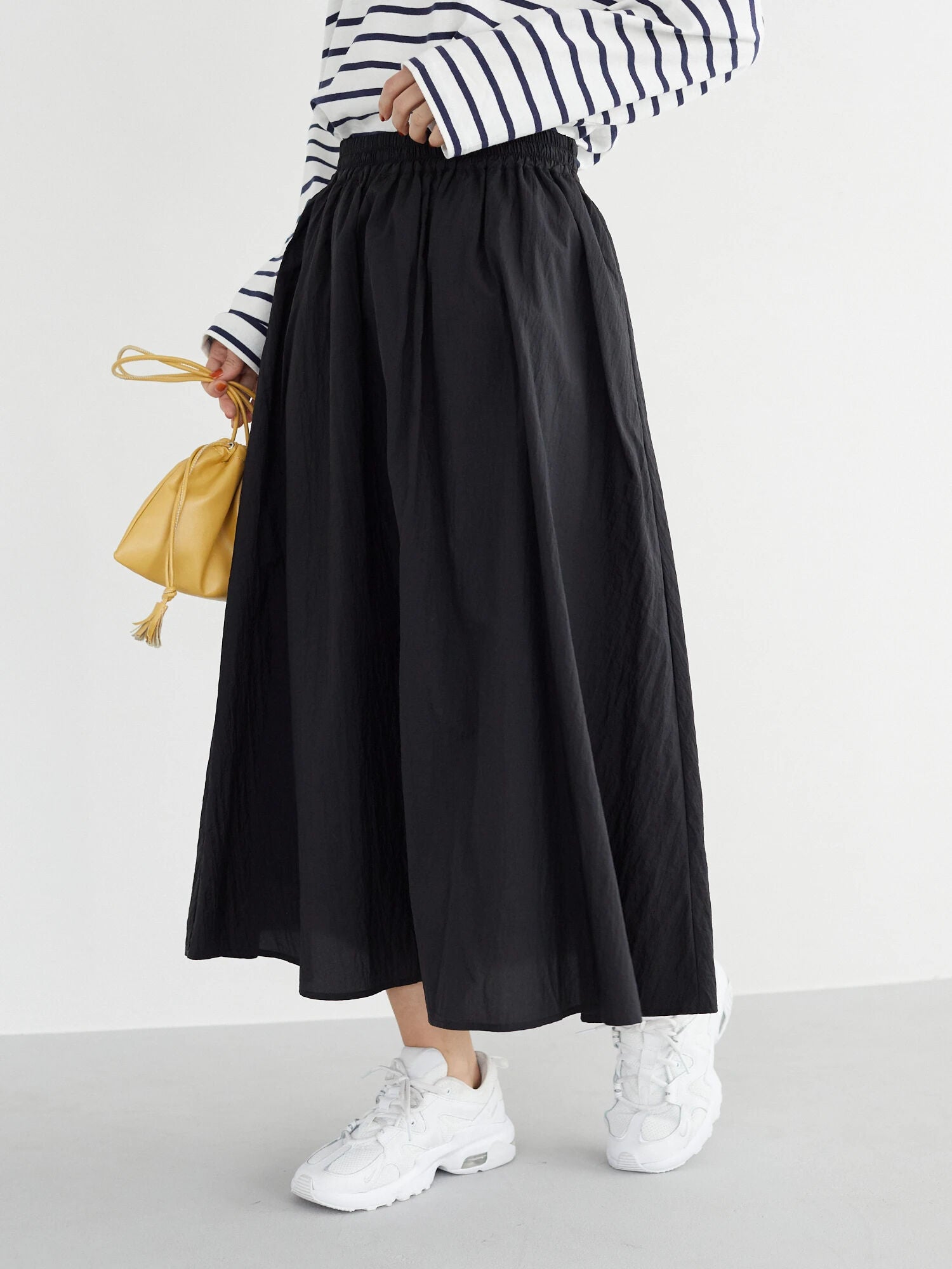 Kyoji Nylon Skirt