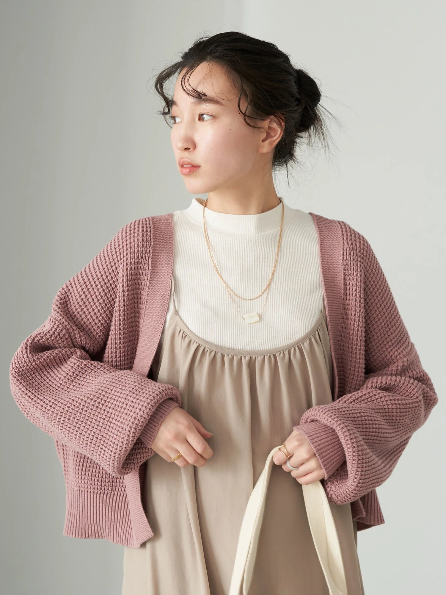 Arizu Short Loose Cardigan