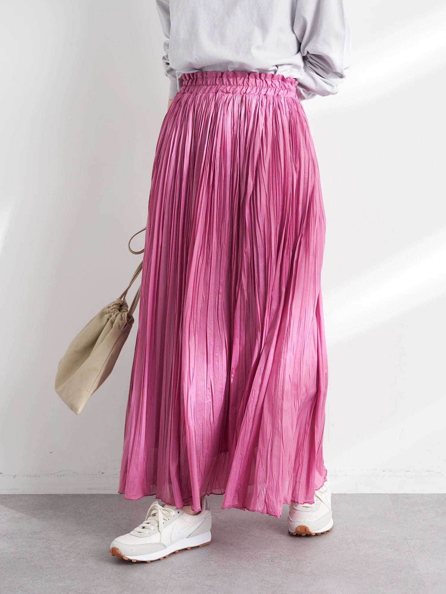 Oba Washer Pleated Skirt