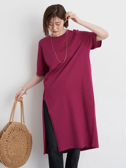 Slit Dress Nishio Slit Cut Dress