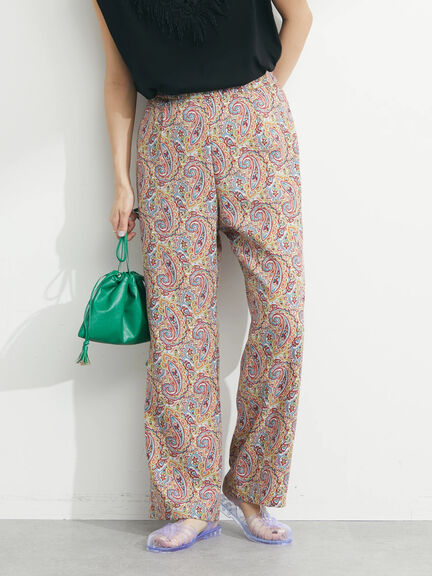 Celana Motif Kariya Moroccan Pattern Easy Pants