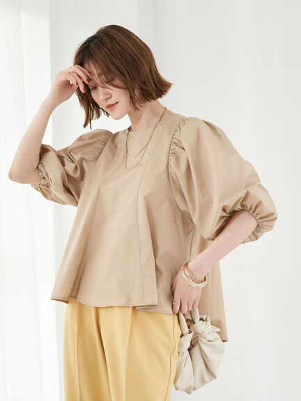 Baby Puff Sleeve Blouse