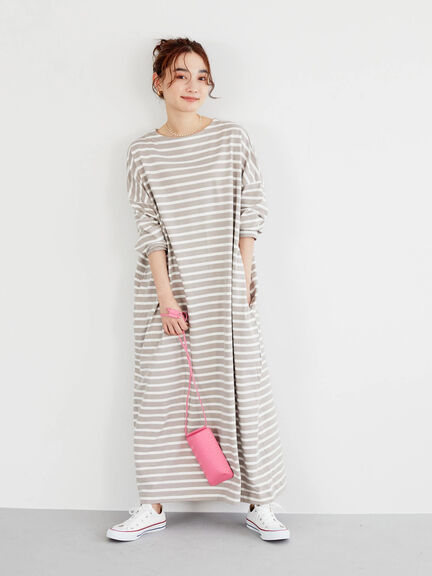 Winola Border Cut Dress