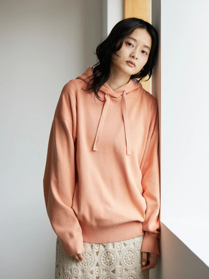 Kevia Hoodie Knit Pullover