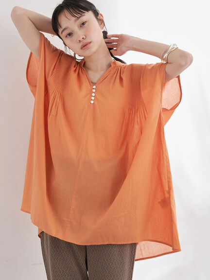 Tunik blouse Pintuck Skipper