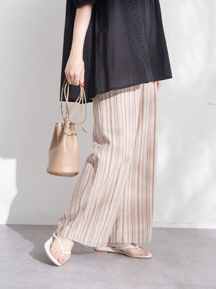 Kulot garis garis - Royal Striped Wide Pants