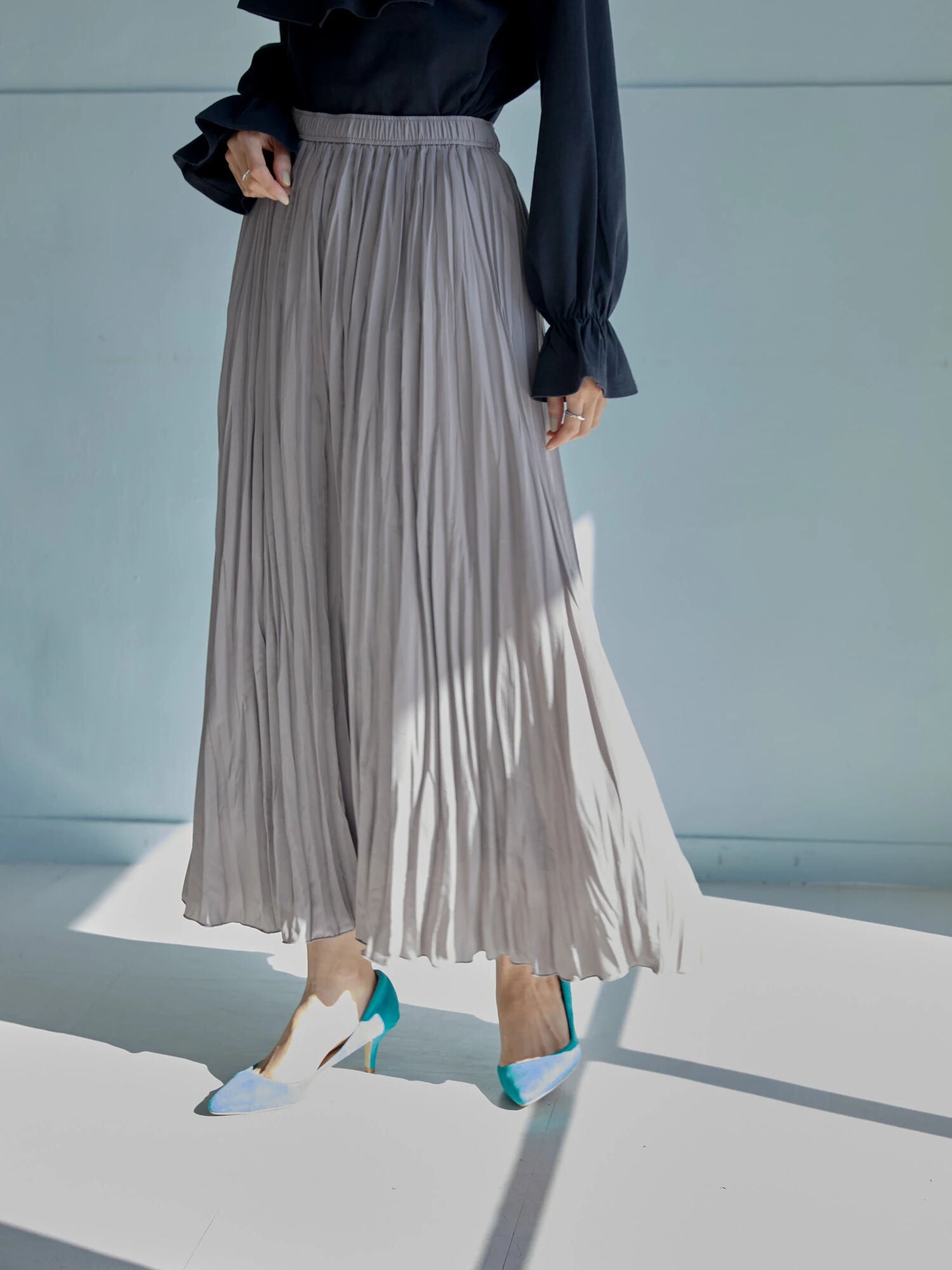 Abey Pleated Skirt