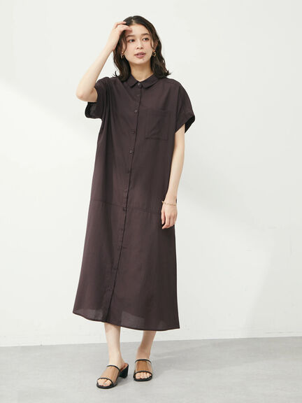 Shirt dress Haina Short sleeve Shirt Dress Bobo Tokyo