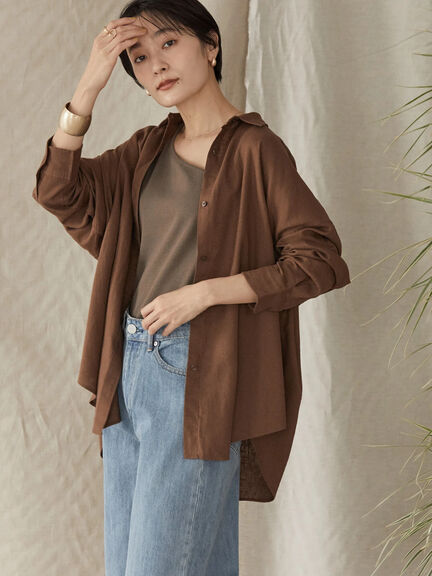 Dessy Linen Blend Shirt