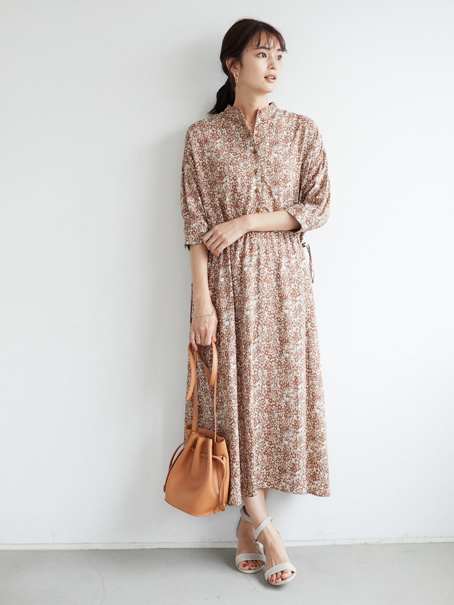 Akane Loose Pattern Dress