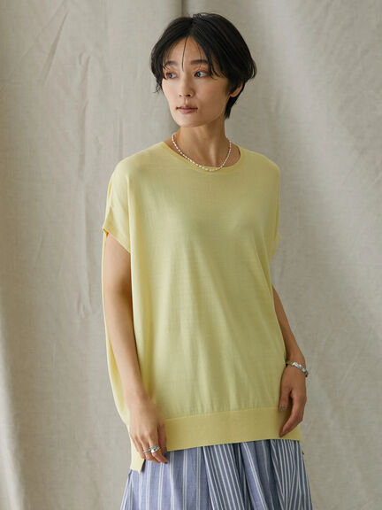 Blouse rajut Acha Loose Sleeve Knit Pullover