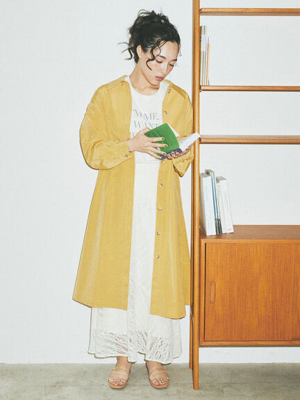 Miyoshi Long Shirt Dress