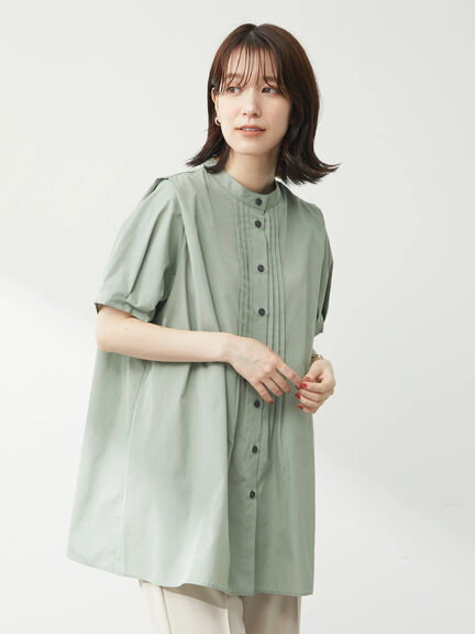 Baju Tunik Kekinian Vincente Front pintuck tunic Bobo Tokyo