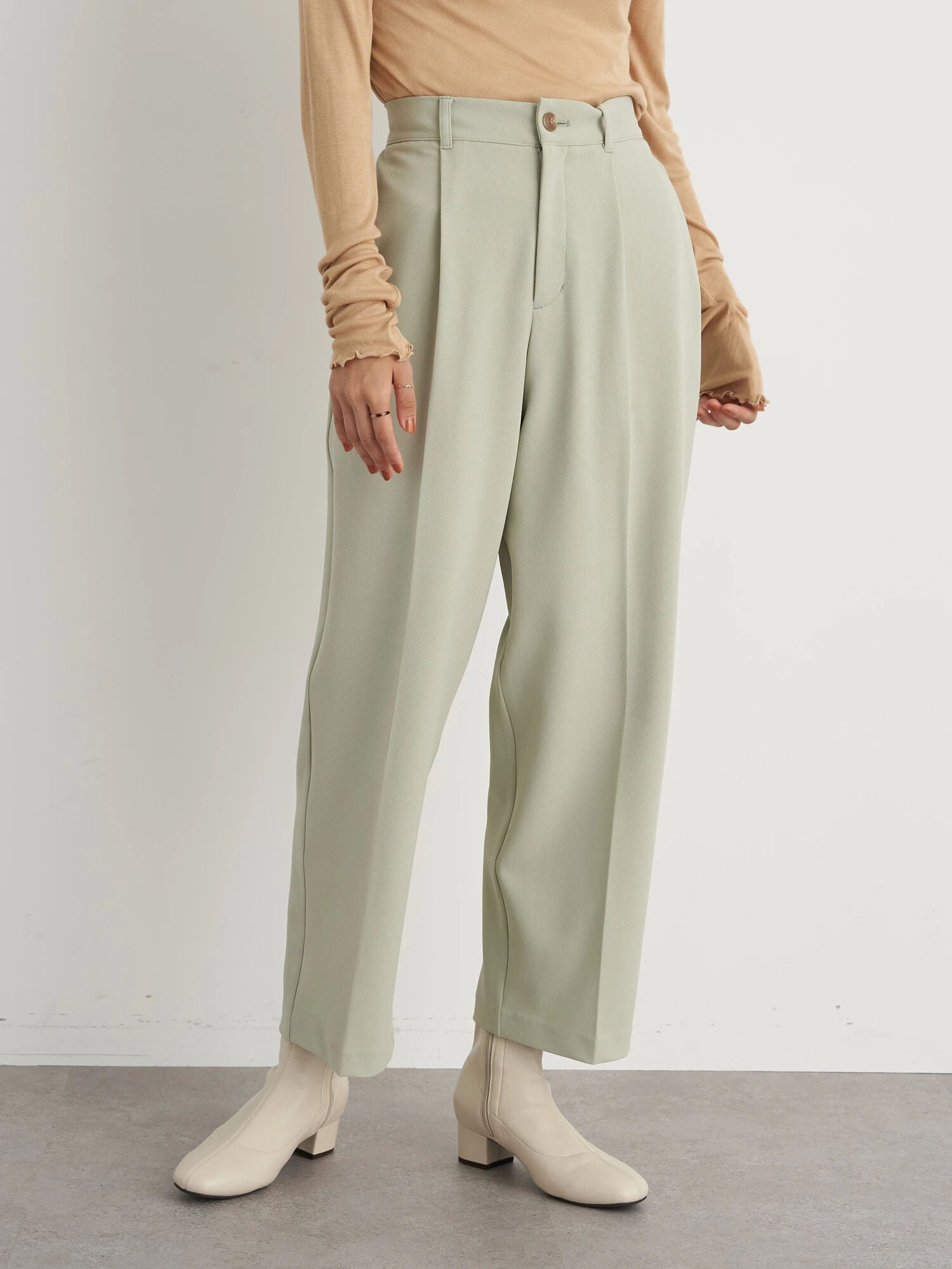 Ren High Waist Straight Pants