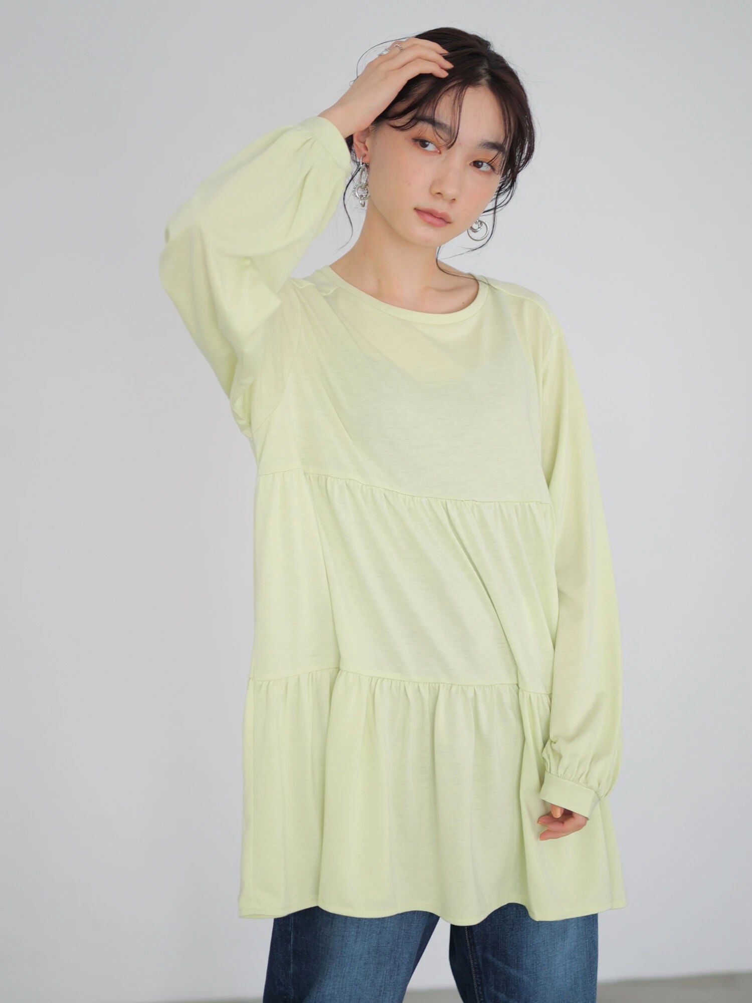 Akari Tiered Losse Blouse