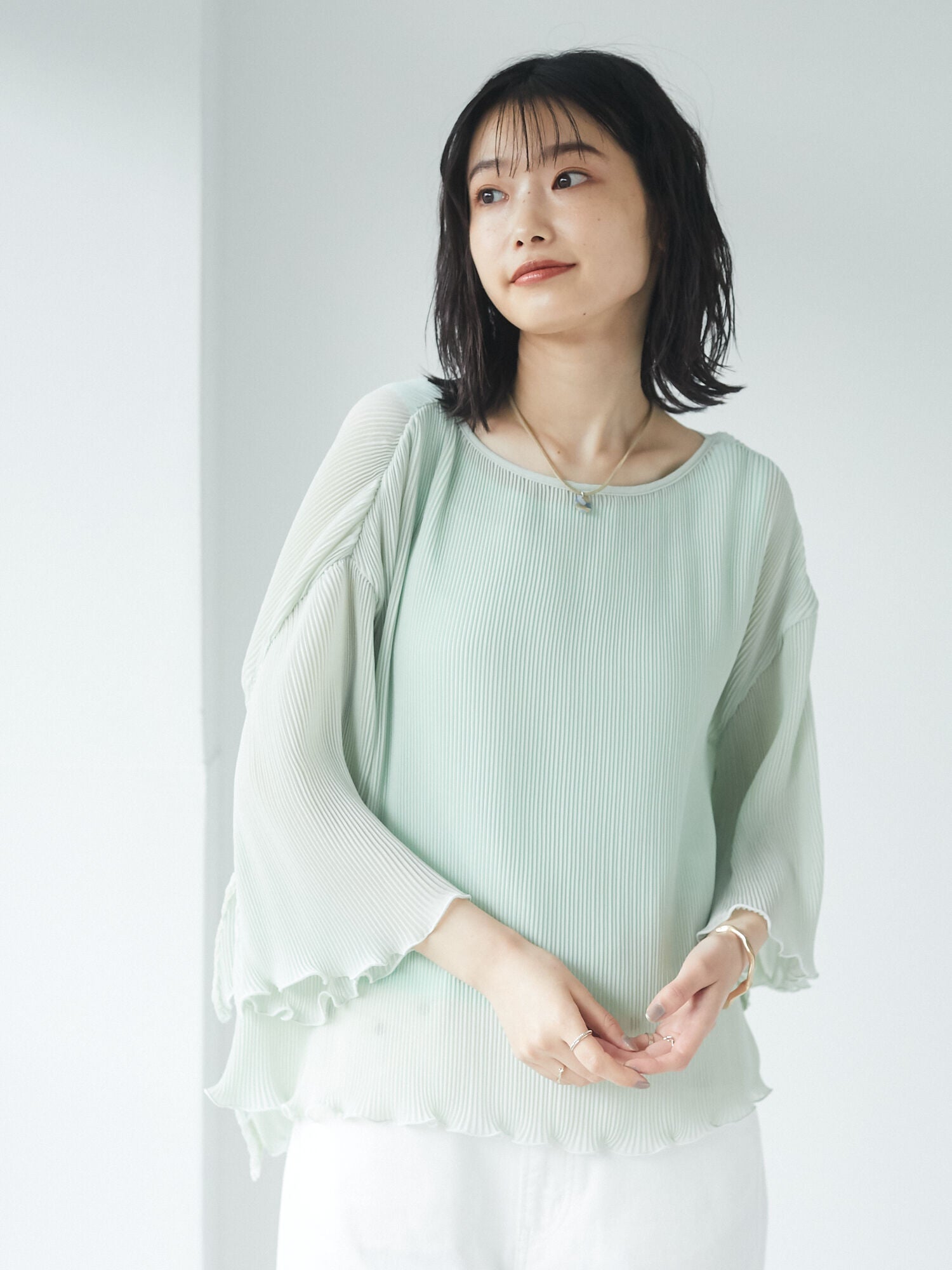 Eve Crepe A-line Blouse