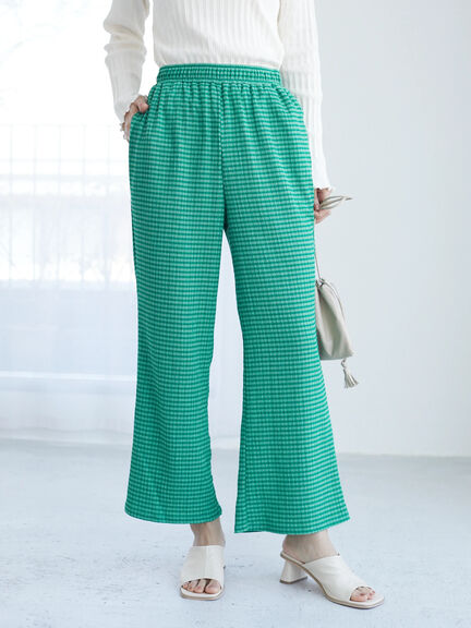 Okayama Shirring Pants