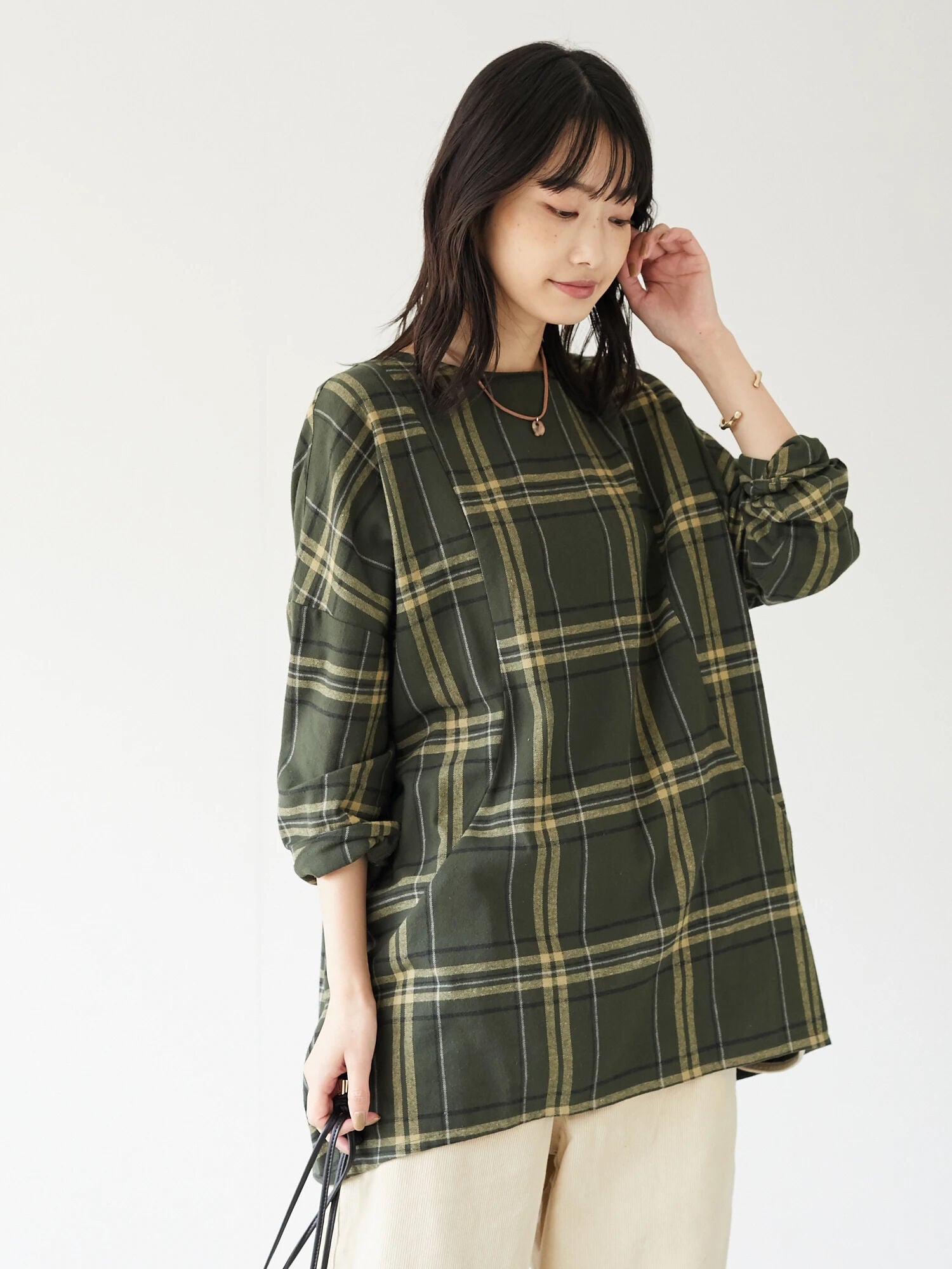 Stella Checkered Blouse