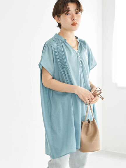 Tunik blouse Pintuck Skipper