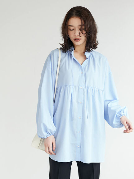 Kanazawa Stand-up Collar Tunic