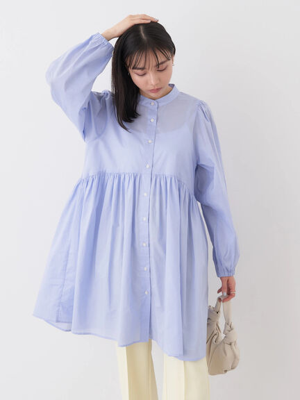 Blouse dress Rakuhoku Volume Tunic - Bobo Tokyo