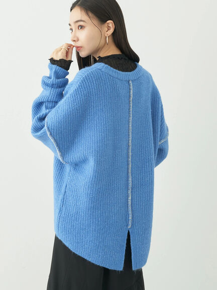 Hegen Color Knit Pullover