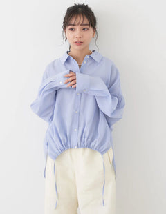 Kemeja Wanita Tali Bawah Ryokai Tuck Shirt by Bobo Tokyo