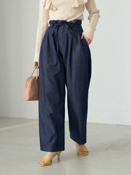 Doreen Denim Paperback Pants