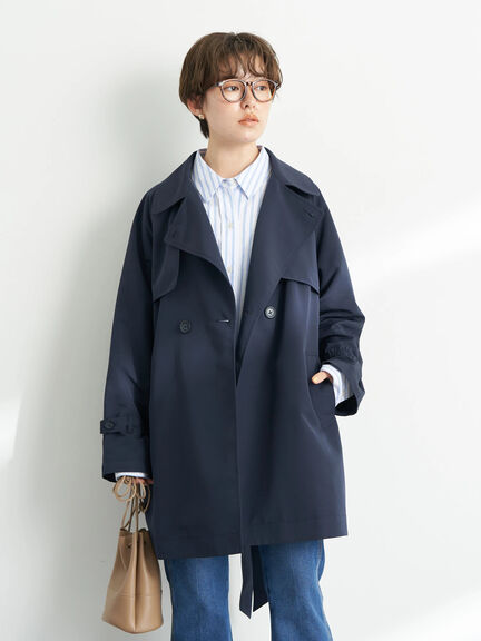 Fern Short Trench Coat