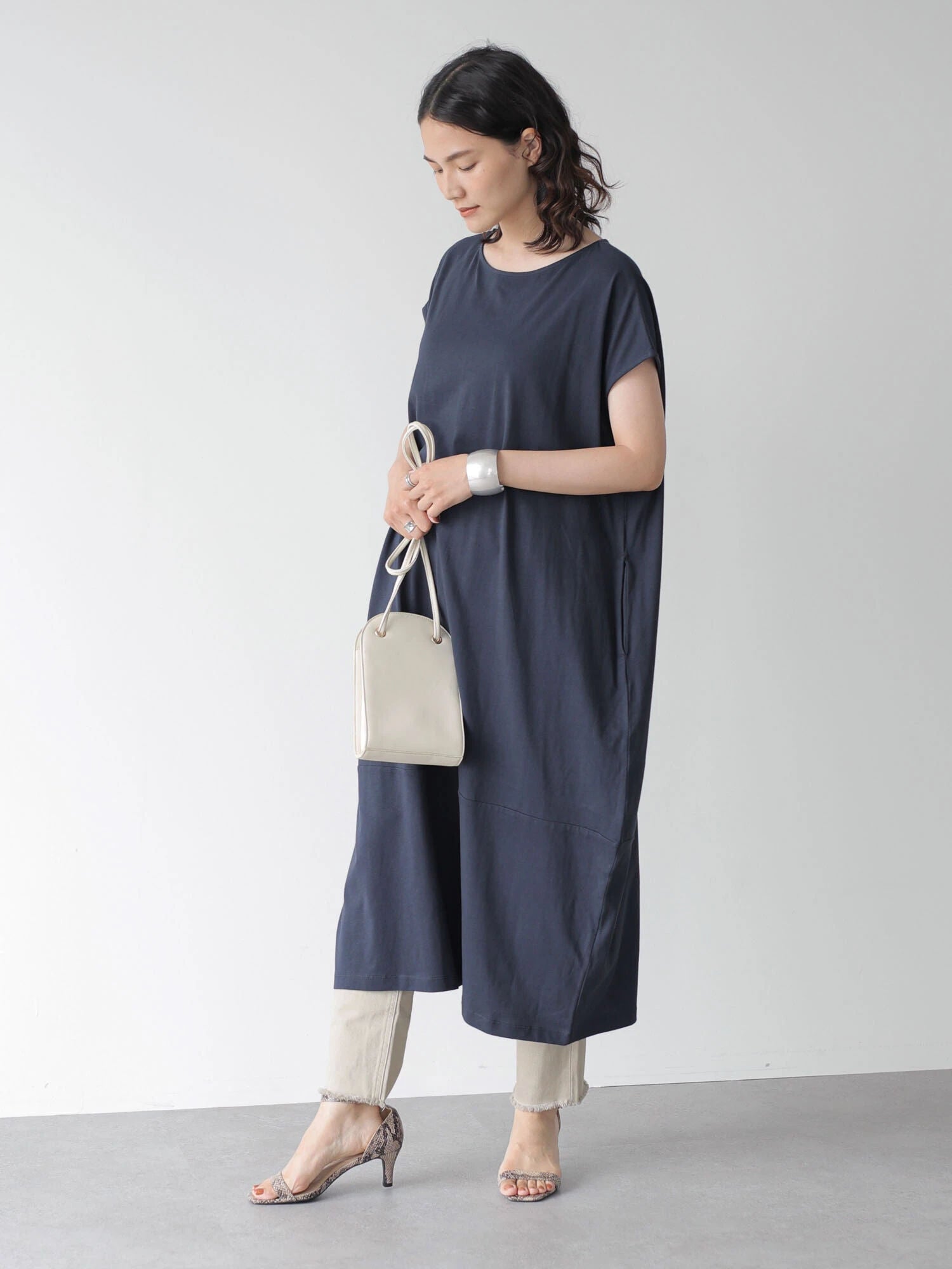 Chiara French Sleeves Dress