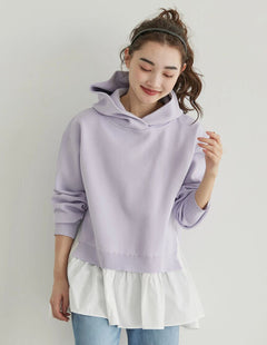 Sweater Hoodie Wanita Kekinian Agga Light Knit Hoodie Bobo Tokyo