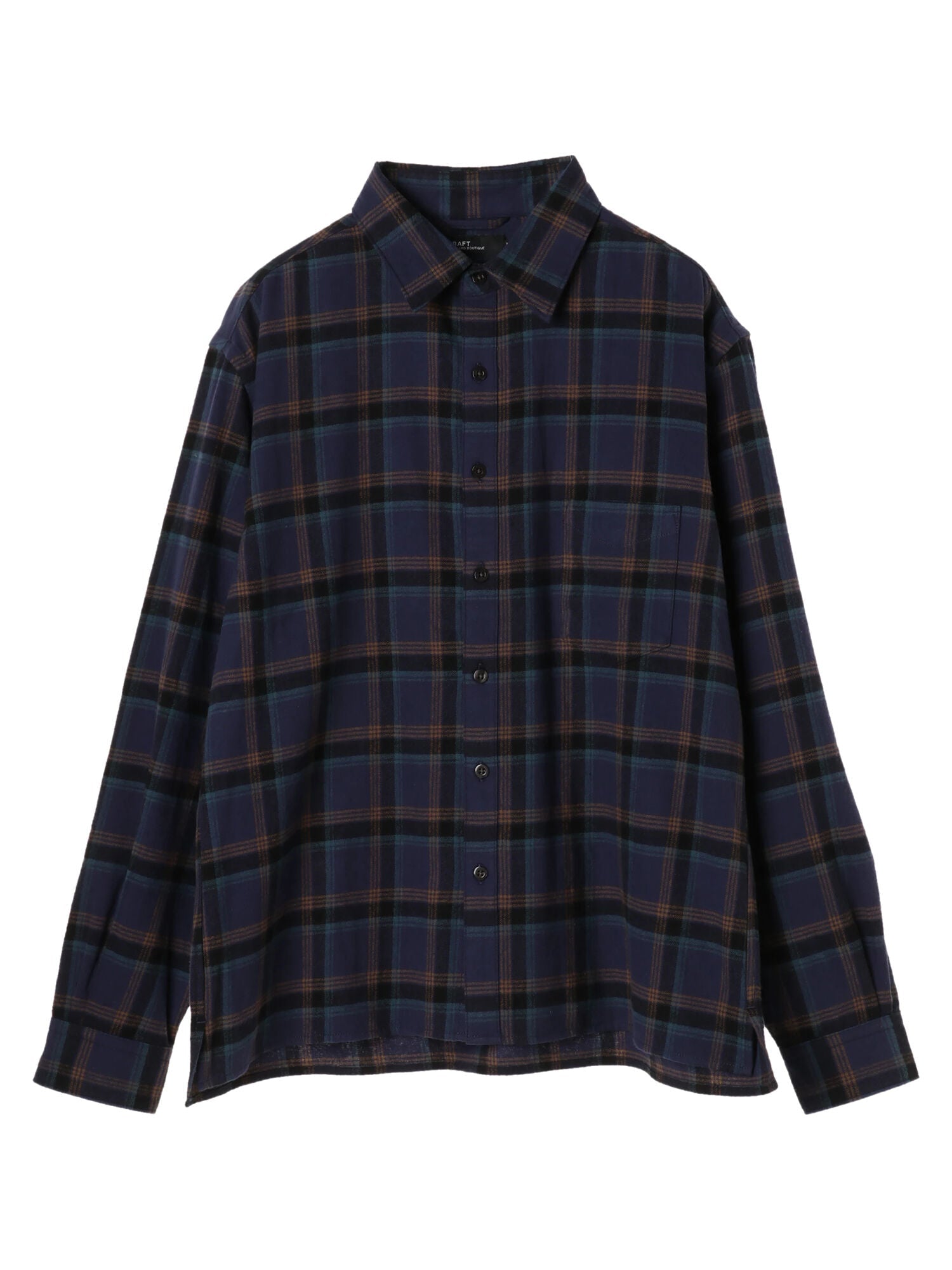 Gary Flannel Wide Shirt