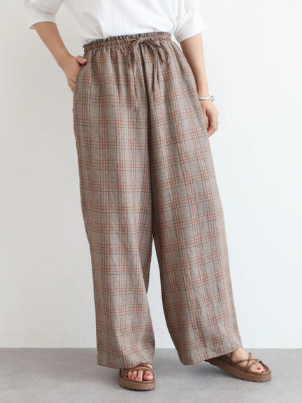 Koyasu Linen Blend Wide Pants