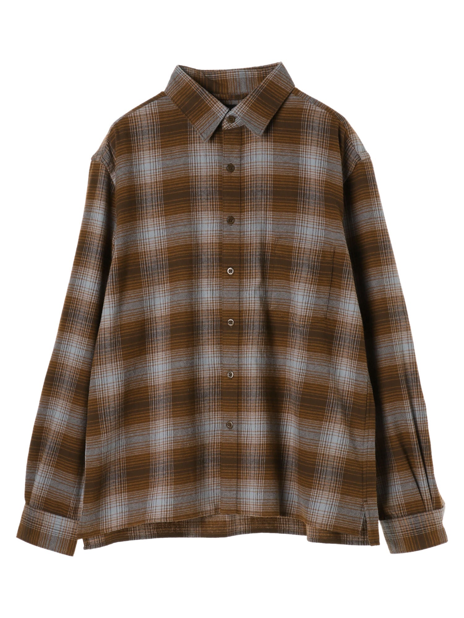 Gary Flannel Wide Shirt