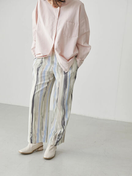 Namika Striped Straight Pants