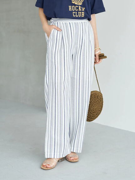 Kulot garis garis - Royal Striped Wide Pants