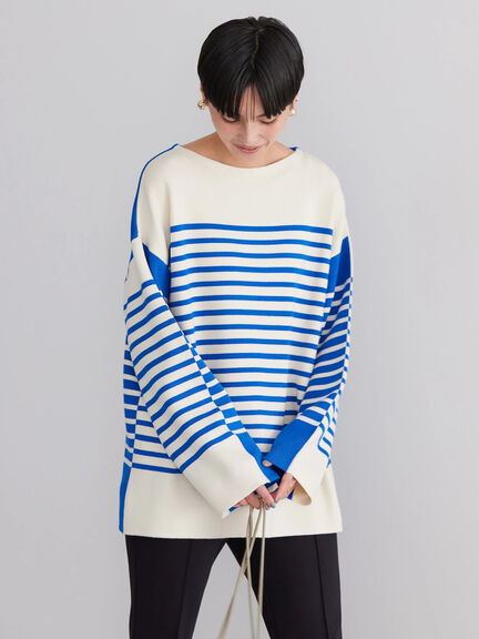 Tunik Rajut Aslan Panel Border Knit Tunic Bobo Tokyo