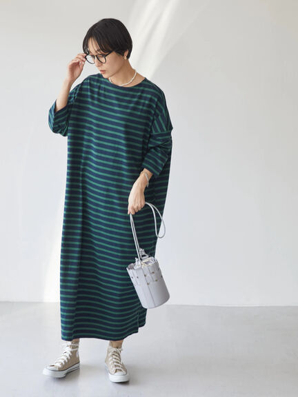 Winola Border Cut Dress