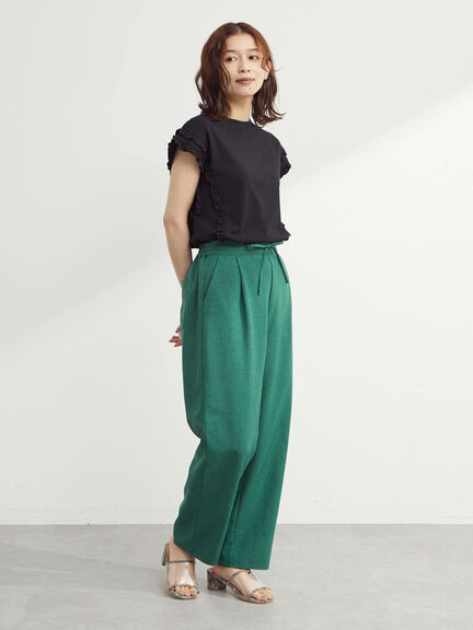 Romana Hemp Tone Straight Pants