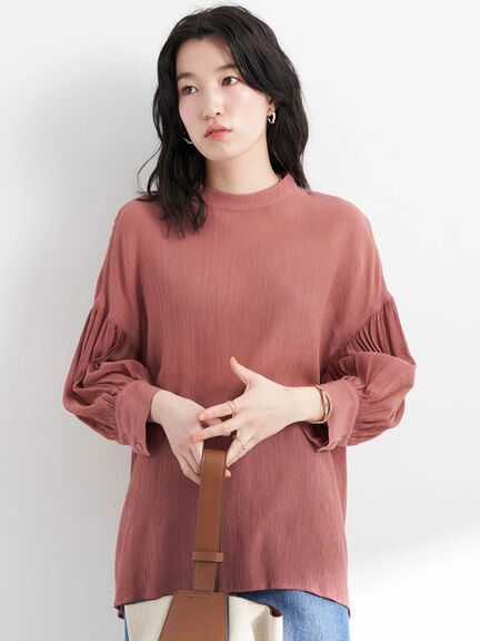 Yoryu High Neck Blouse