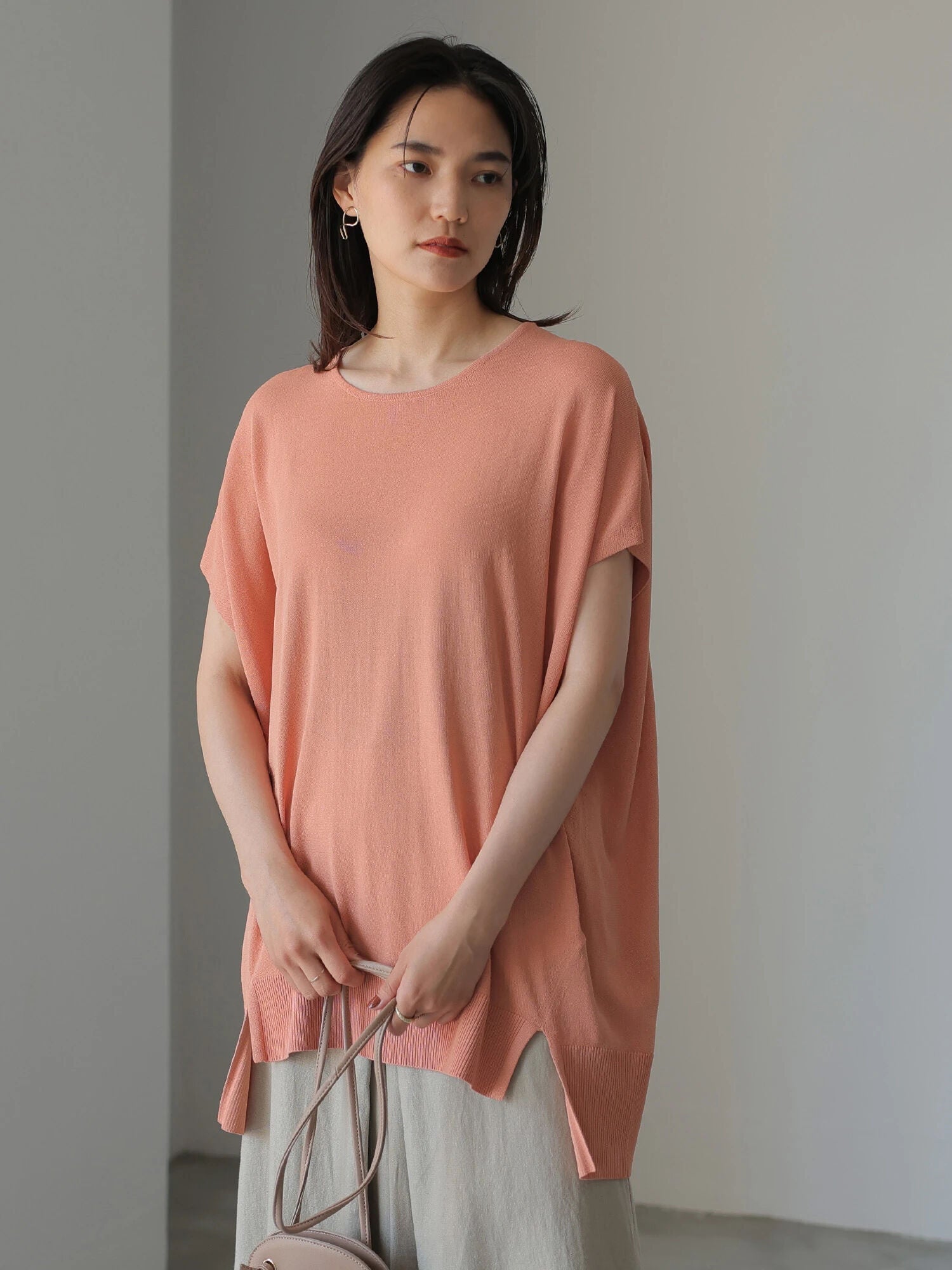 Yuki French Sleeve Knit Blouse