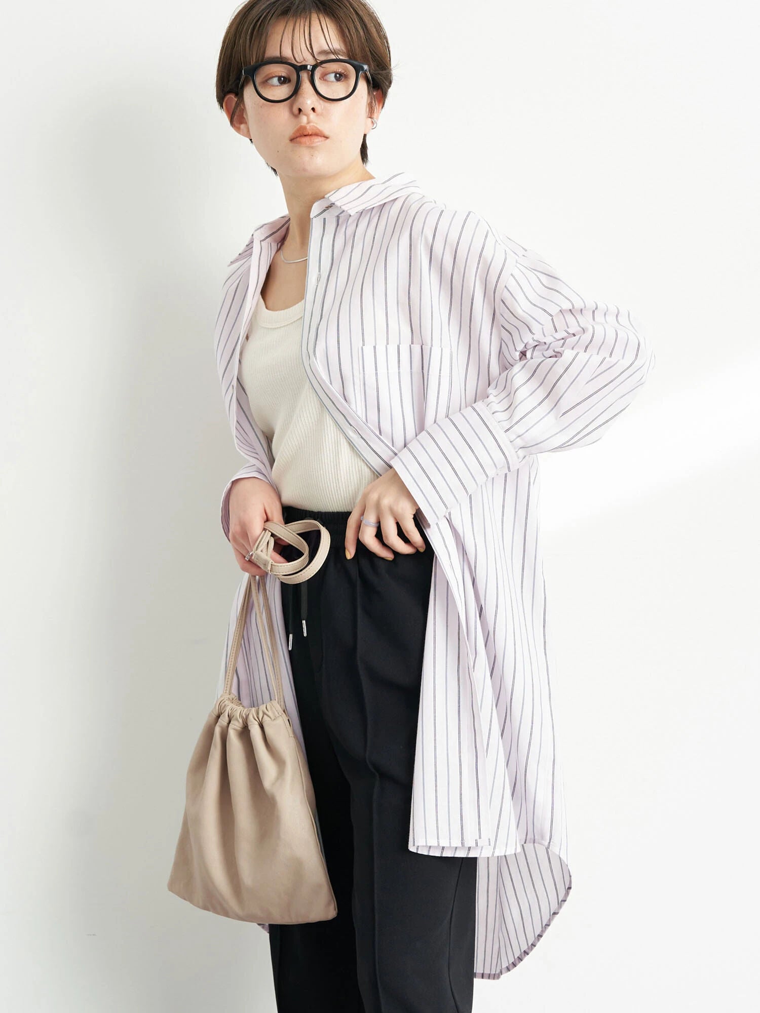 Amity Striped Overshirt