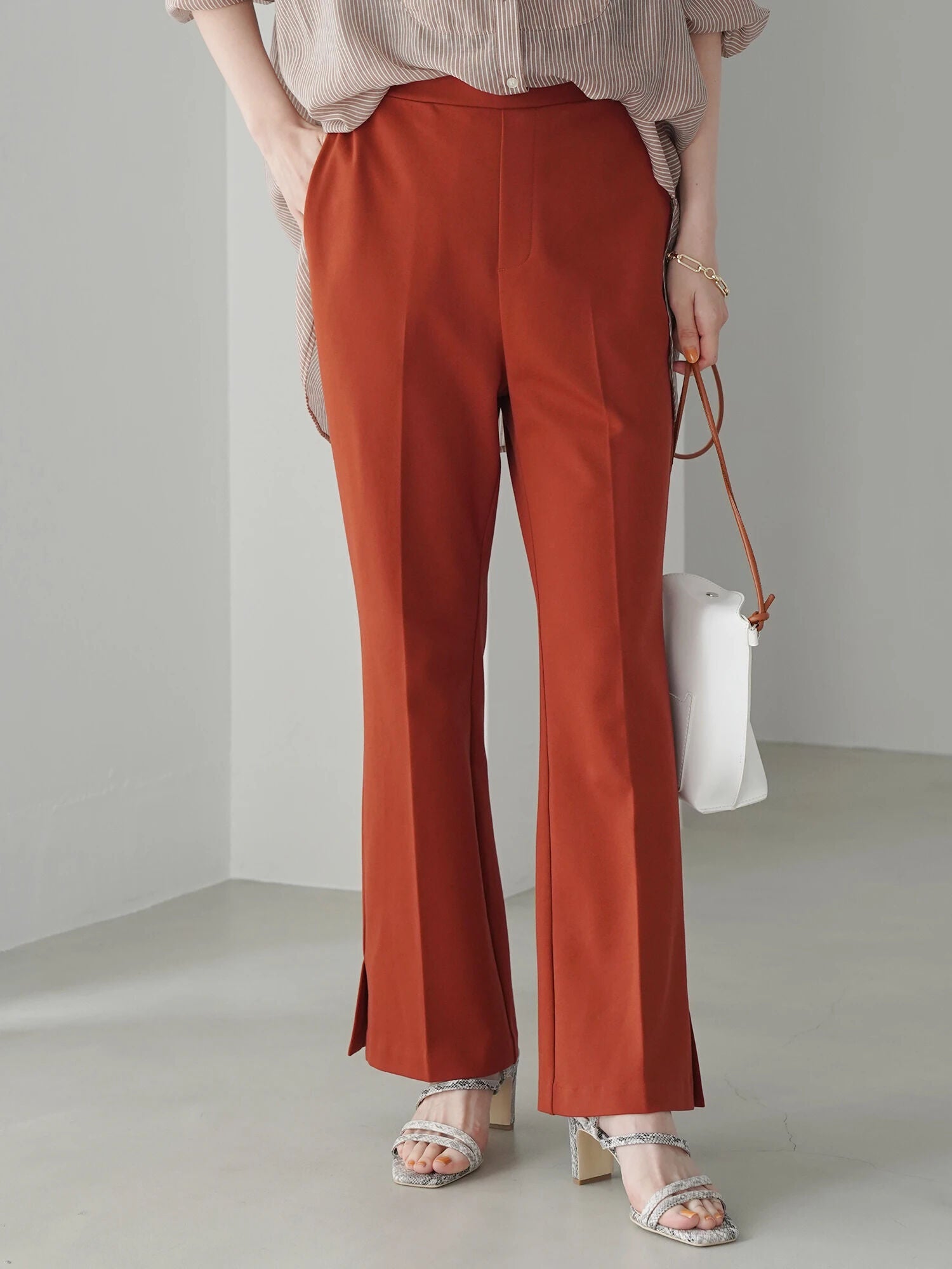 Nicole Side Slit Pants