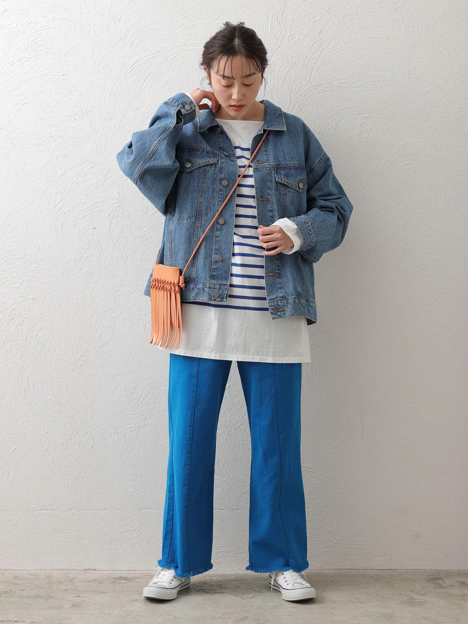 Kurumi Oversized Denim Jacket