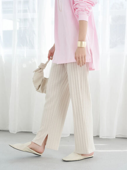 Vivita Rib Cut Pants