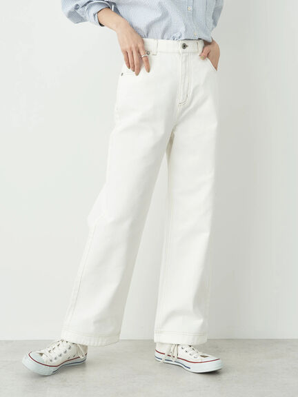 Solamachi Cotton Twill Baggy Pants