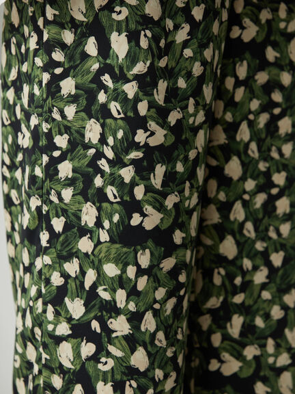 Tamiko Motif Pattern Print Pants