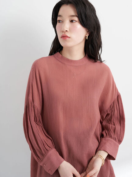 Yoryu High Neck Blouse