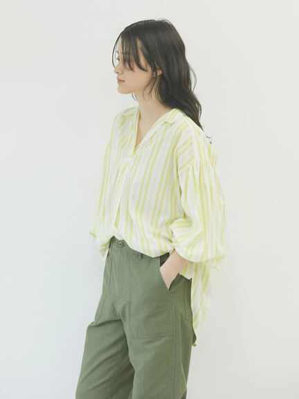 Teni Skipper Gathered Shirt